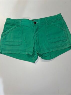 Y2K UNIONBAY Mint Green Women's Cotton Jean-Style Shorts